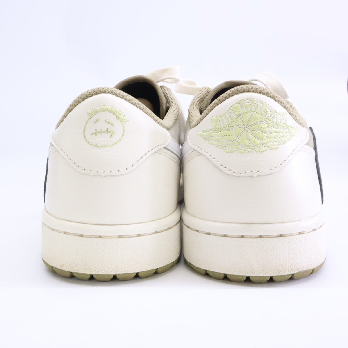 NIKE x Travis Scott AJ1 Low Golf Sneakers Olive Size 26.5cm
