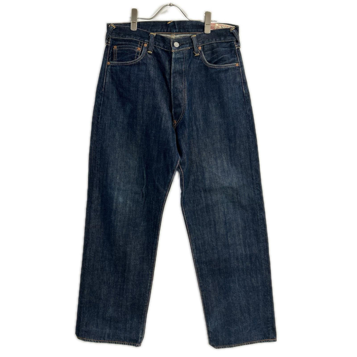 EVISU 2001 Seagull Print Indigo Denim Jeans Size 34×35
