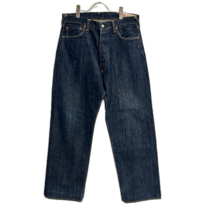EVISU 2001 Seagull Print Indigo Denim Jeans Size 34×35