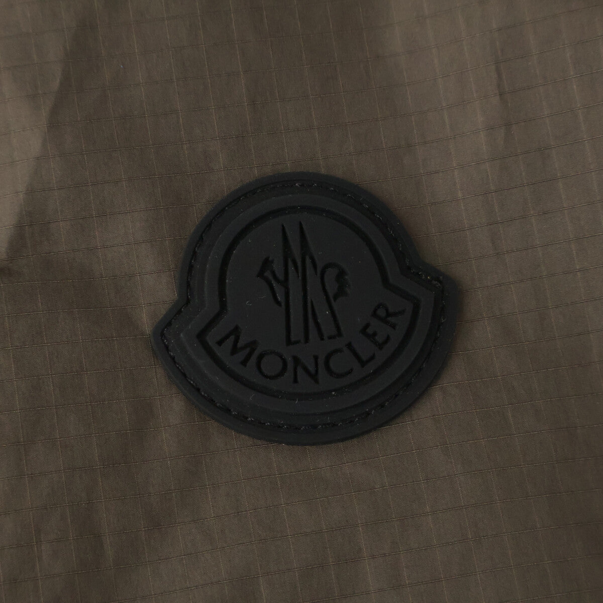 MONCLER 25AW Aliso Khaki Nylon Hooded Long Coat Size 3