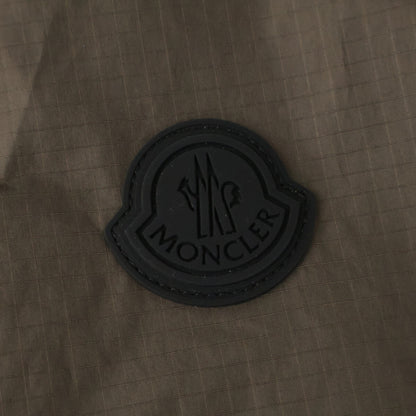 MONCLER 25AW Aliso Khaki Nylon Hooded Long Coat Size 3