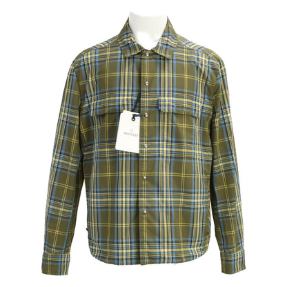MONCLER 25AW Camcia Check Zip-Up Shirt Jacket Size L