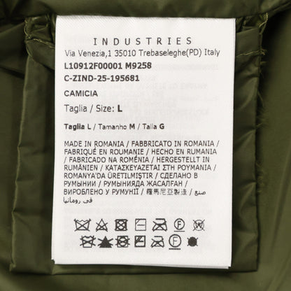 MONCLER 25AW Camcia Check Zip-Up Shirt Jacket Size L