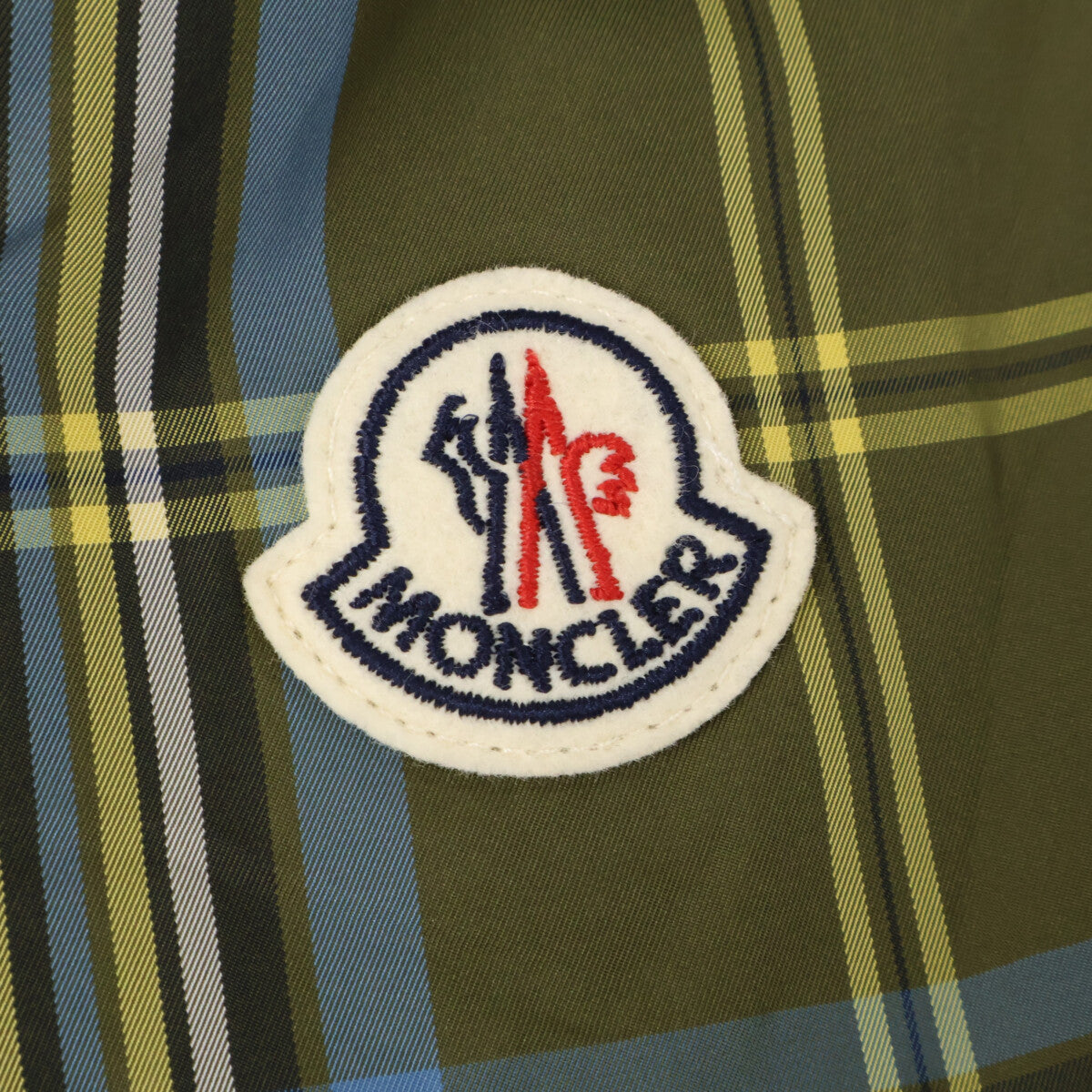 MONCLER 25AW Camcia Check Zip-Up Shirt Jacket Size L