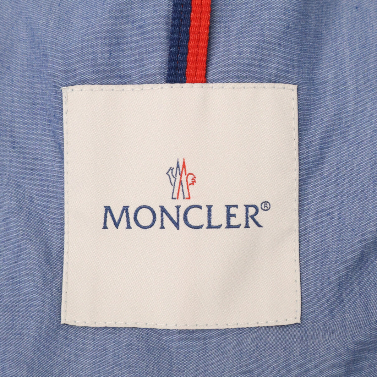 MONCLER 25AW Elorn Cotton Shirt Jacket Light Blue Size 1