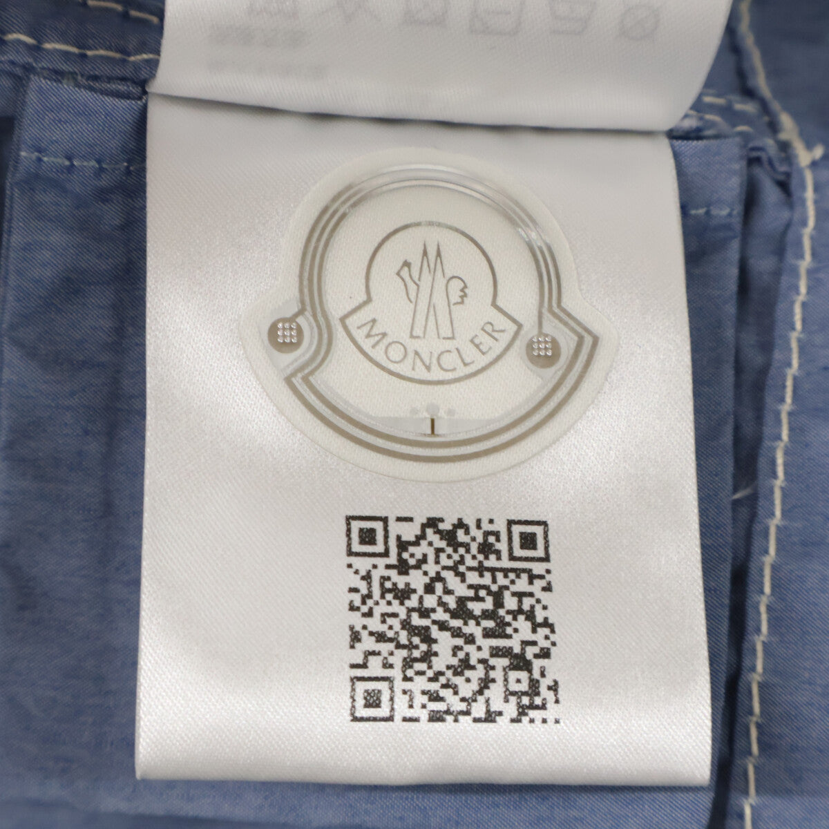 MONCLER 25AW Elorn Cotton Shirt Jacket Light Blue Size 1