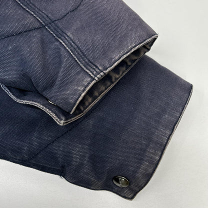 Carhartt Detroit Jacket Navy Cotton Size XL