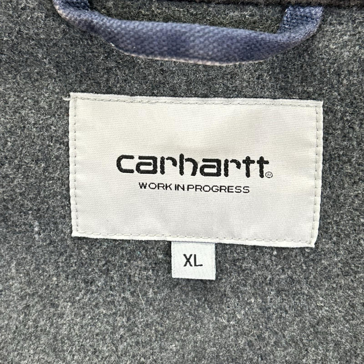 Carhartt Detroit Jacket Navy Cotton Size XL