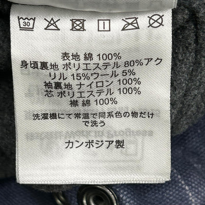 Carhartt Detroit Jacket Navy Cotton Size XL