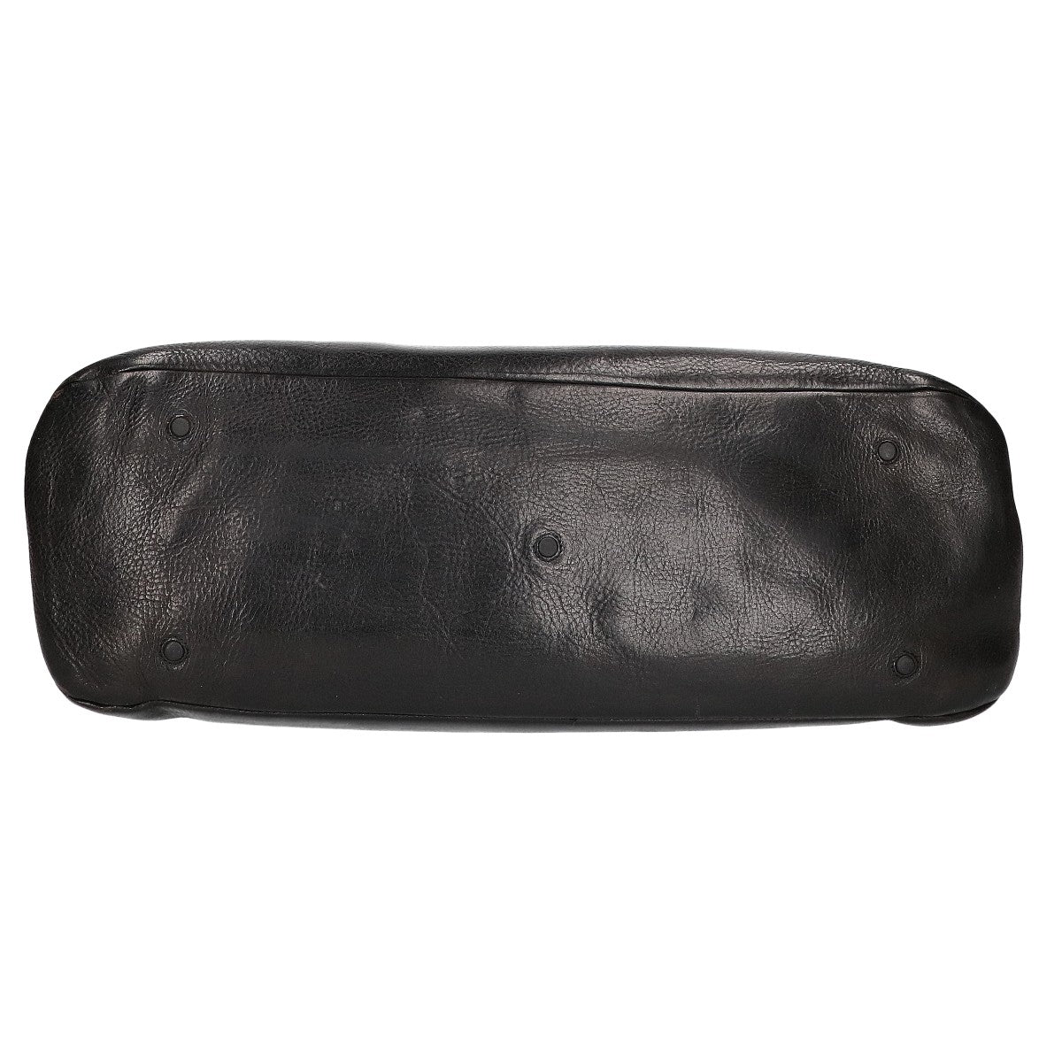 Daniel&Bob Black Leather Tote Bag