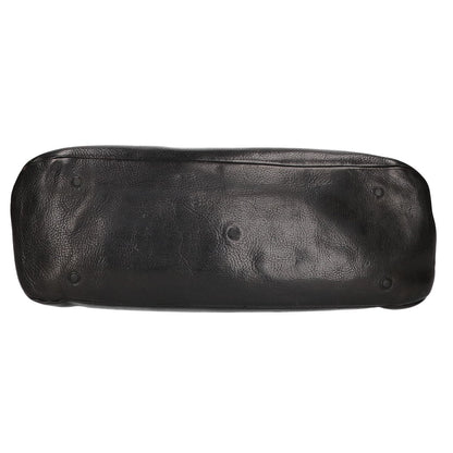 Daniel&Bob Black Leather Tote Bag