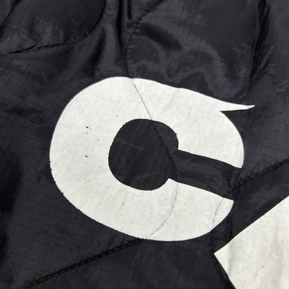 CDG x Alpha Industries Black Nylon Quilted Jacket Size S