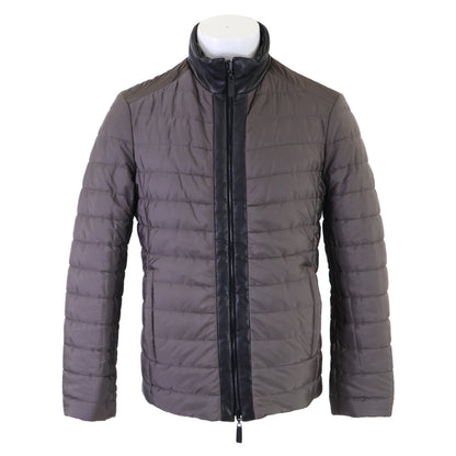 ALTACRUNA Lamb Leather Reversible Jacket Black Size 44