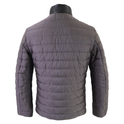 ALTACRUNA Lamb Leather Reversible Jacket Black Size 44