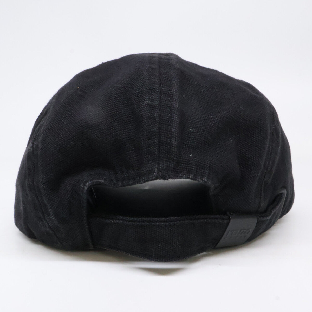 KENZO Boke Flower Logo Embroidered Cap Black