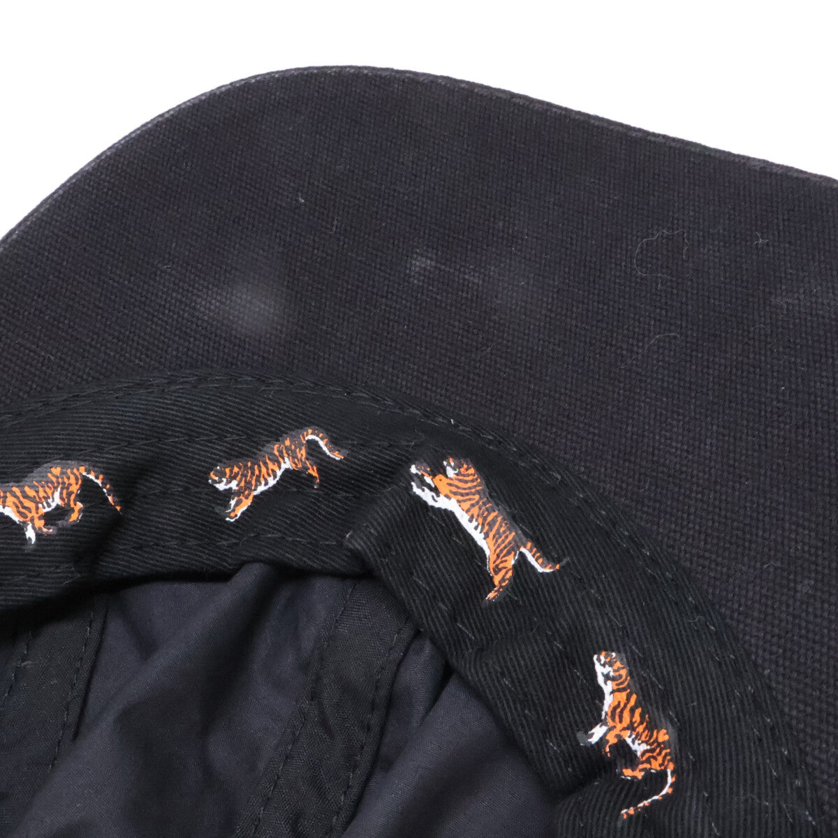 KENZO Boke Flower Logo Embroidered Cap Black