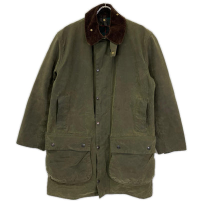 Barbour 80s 2-Warrant Northumbria Oiled Coat Size 38