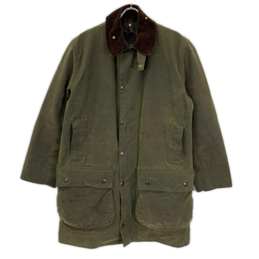 Barbour 80s 2-Warrant Northumbria Oiled Coat Size 38