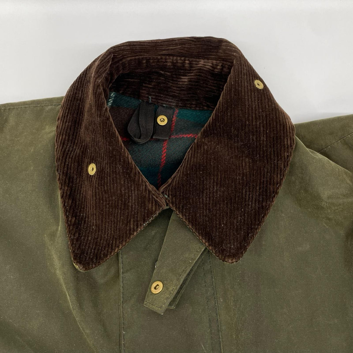 Barbour 80s 2-Warrant Northumbria Oiled Coat Size 38