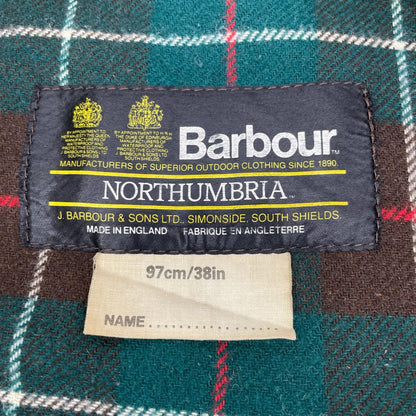 Barbour 80s 2-Warrant Northumbria Oiled Coat Size 38