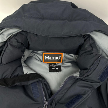 BEAMS TSFMD x Marmot x BEAMS Mammoth Down Parka Jacket Navy Size L