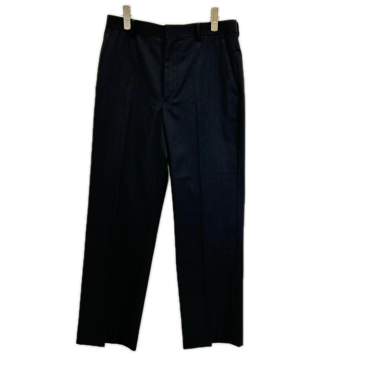AURALEE Light Wool Max Gabardine Slacks Black Size 3