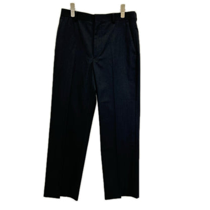 AURALEE Light Wool Max Gabardine Slacks Black Size 3
