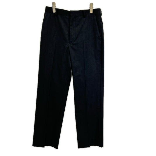 AURALEE Light Wool Max Gabardine Slacks Black Size 3