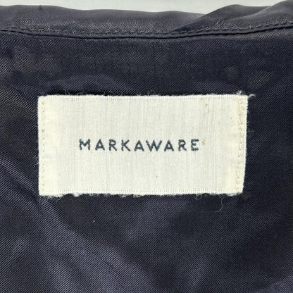 MARKAWARE Black Silk Short Rain Jacket Size 2