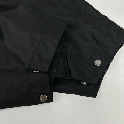 MARKAWARE Black Silk Short Rain Jacket Size 2
