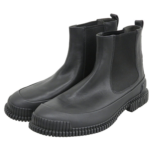 CAMPER Black Leather Side Gore Pix Boots Size EU 44
