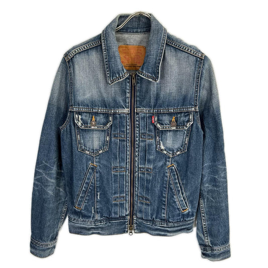 LEVI'S 00s Blue Second Type Denim Jacket Cotton Size S