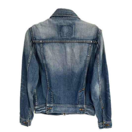 LEVI'S 00s Blue Second Type Denim Jacket Cotton Size S