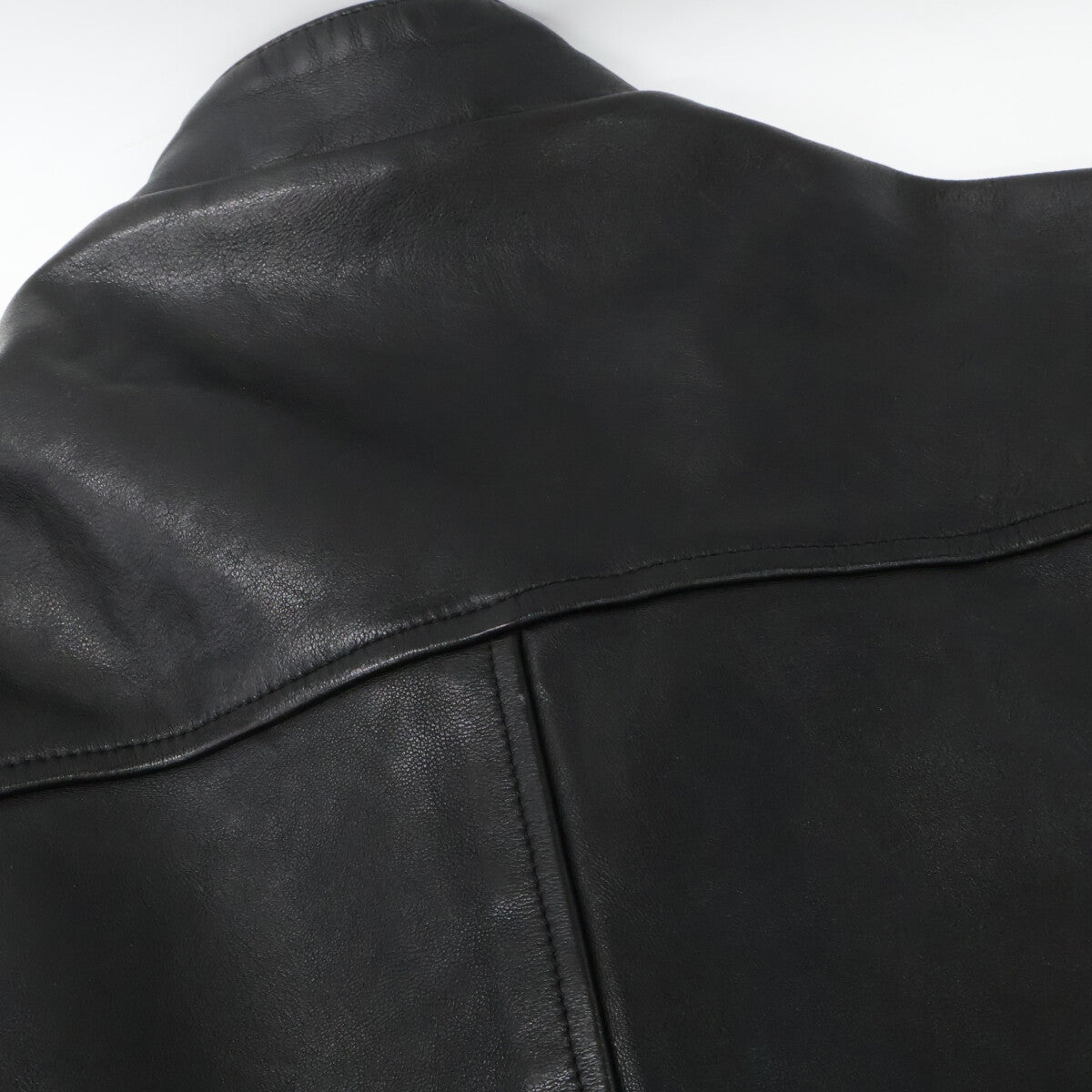 schott 3191064 Black Lamb Leather DB Rider Jacket Size M