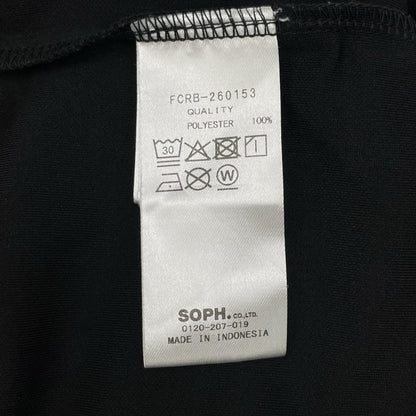FCRB x Coca-Cola Weave Stripe Polyester Polo Black Size M