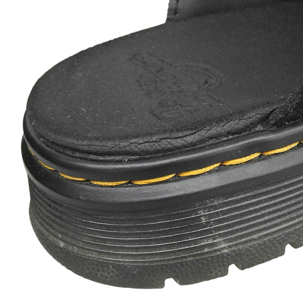 Dr.Martens Brookline Black Suede Mule Sandals Size UK 6