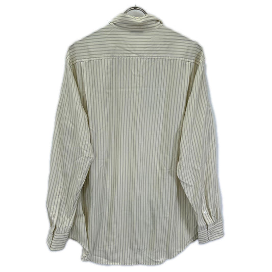 AURALEE 26SS Super Fine Wool Stripe Shirt Ivory Size 4