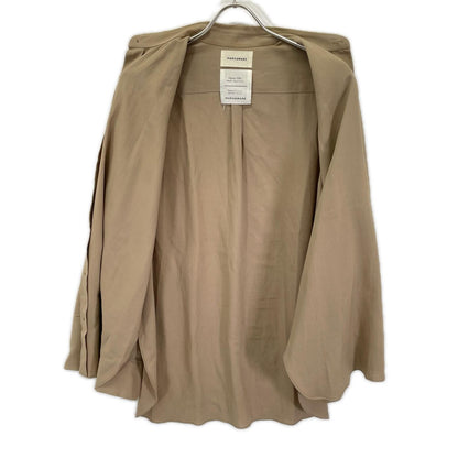 MARKAWARE Organic Cotton Tent Long Shirt Brown Size 1
