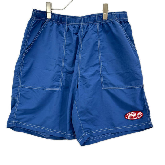 Supreme Nylon Painter Shorts Blue Size L