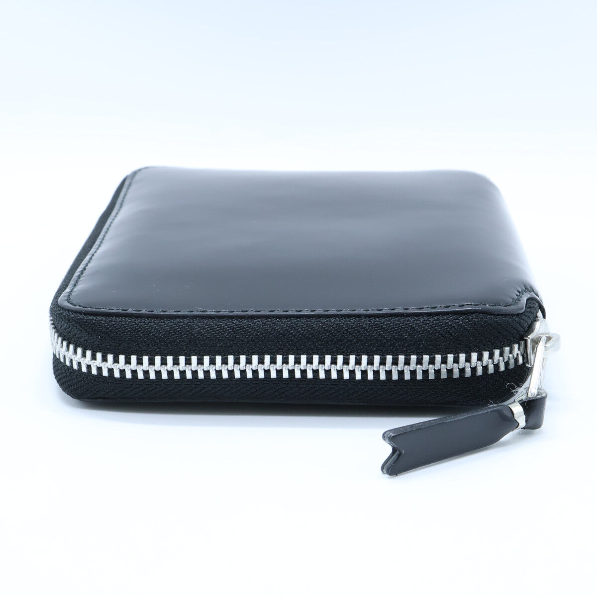 COMMEdesGARCONS SA 2100MI Mirror Inside Leather Wallet Black