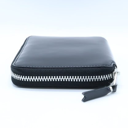 COMMEdesGARCONS SA 2100MI Mirror Inside Leather Wallet Black