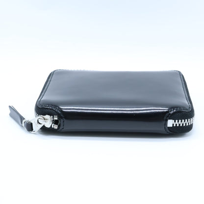 COMMEdesGARCONS SA 2100MI Mirror Inside Leather Wallet Black