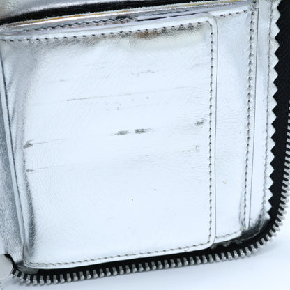 COMMEdesGARCONS SA 2100MI Mirror Inside Leather Wallet Black