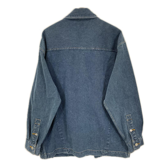 ATELIER BETON Indigo Denim Shirt Jacket Size 3