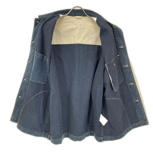 ATELIER BETON Indigo Denim Shirt Jacket Size 3