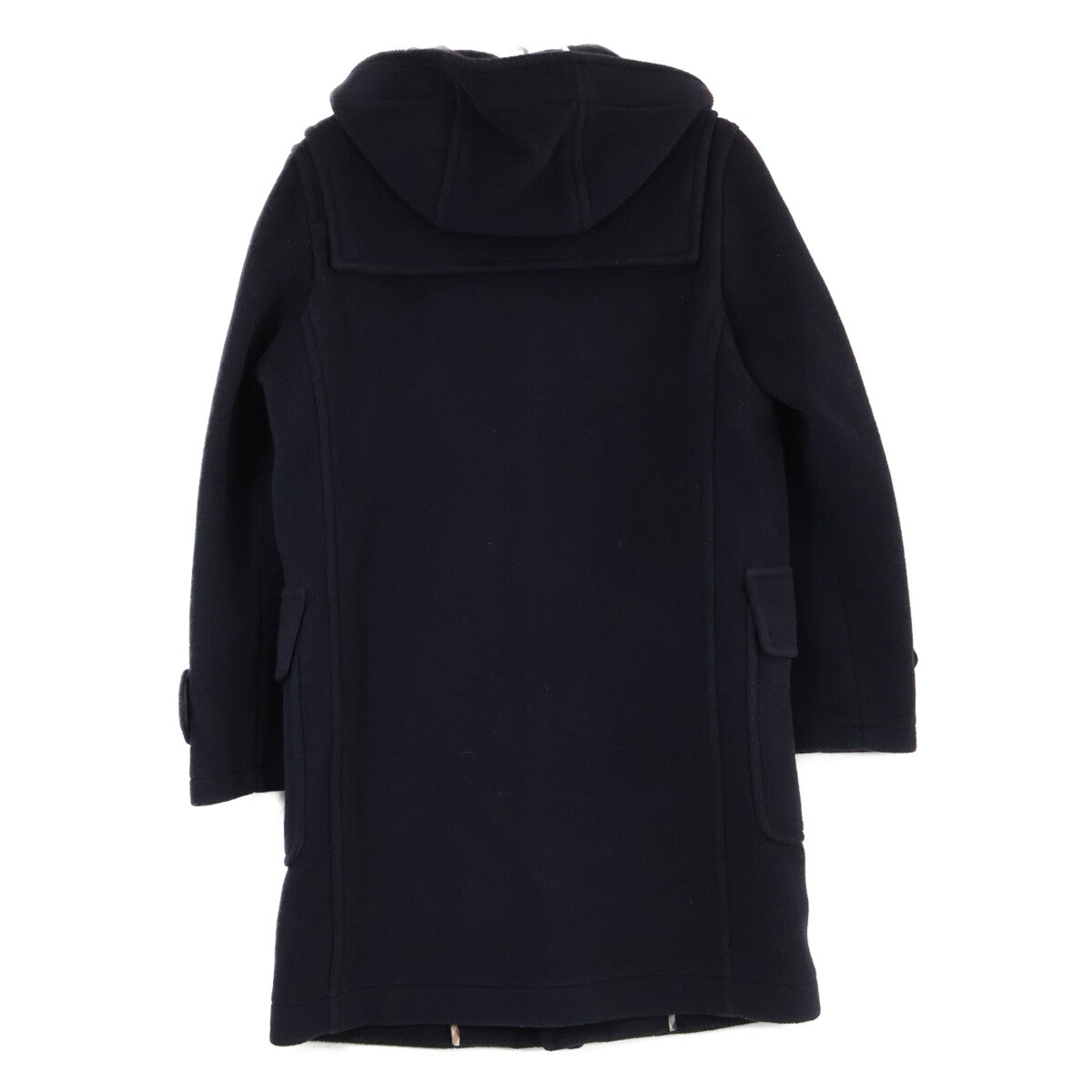 Aquascutum 2227452858 Navy Wool Duffle Coat Size 36