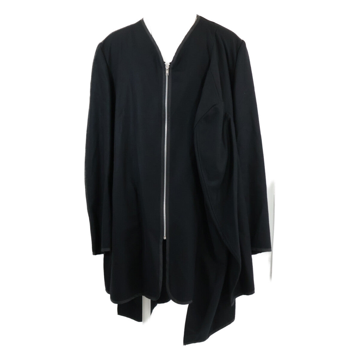 BLACKCOMMEdesGARCONS 25AW Wool Flannel Coat Black Size XXL