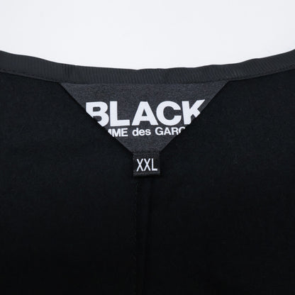 BLACKCOMMEdesGARCONS 25AW Wool Flannel Coat Black Size XXL