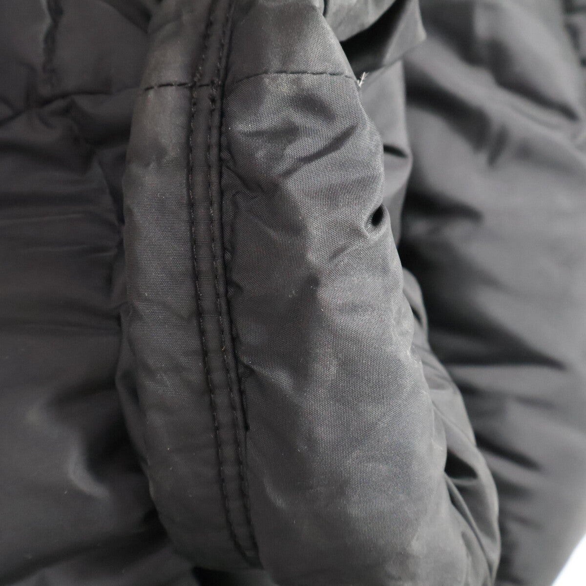 MONCLER CLUNY Fur Hooded Down Jacket Black Polyamide Size 2