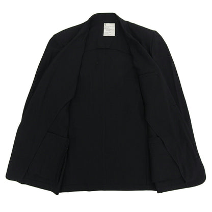 Y's 2-Button Black Cotton Jacket Size M